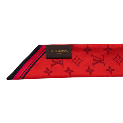 Exclusive Louis Vuitton Silk Monogram BB Bandeau — Top View