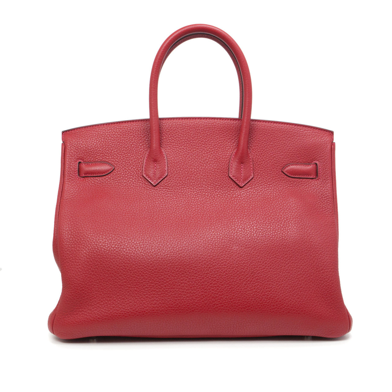 Exclusive Hermes Rouge Togo Birkin 35 — Alternate View 11