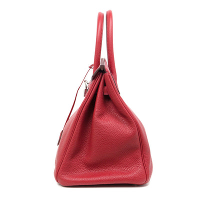 Exclusive Hermes Rouge Togo Birkin 35 — Alternate View 9