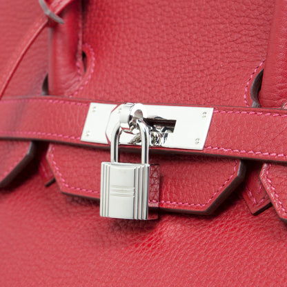 Exclusive Hermes Rouge Togo Birkin 35 — Alternate View 12