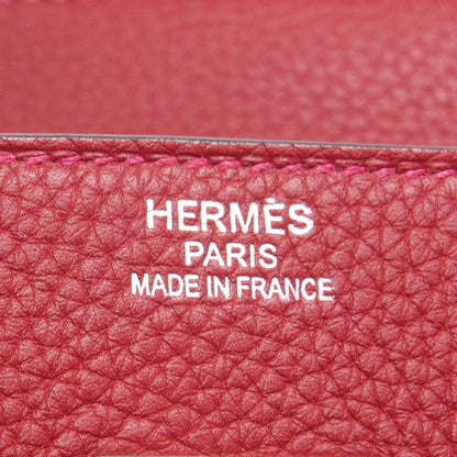 Exclusive Hermes Rouge Togo Birkin 35 — Detail View