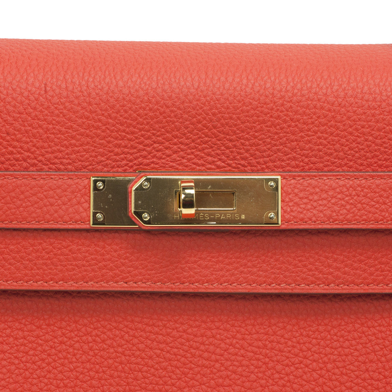 Exclusive Hermes Capucine Togo Kelly 35 — Alternate View 14