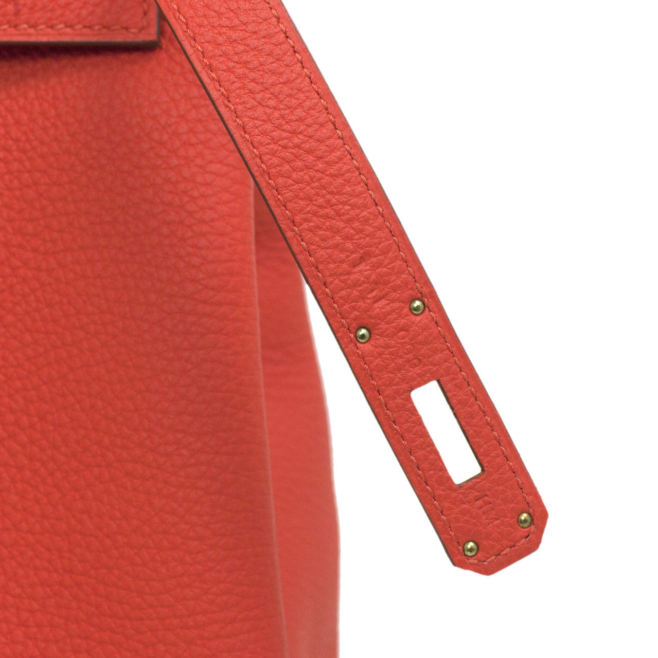 Exclusive Hermes Capucine Togo Kelly 35 — Alternate View 19