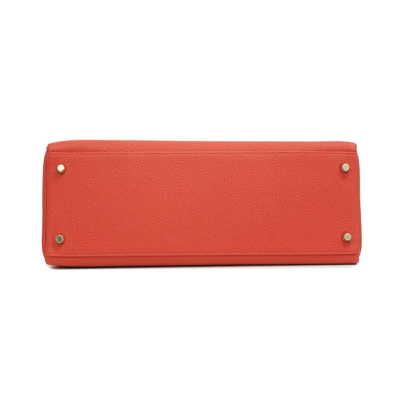 Exclusive Hermes Capucine Togo Kelly 35 — Back View