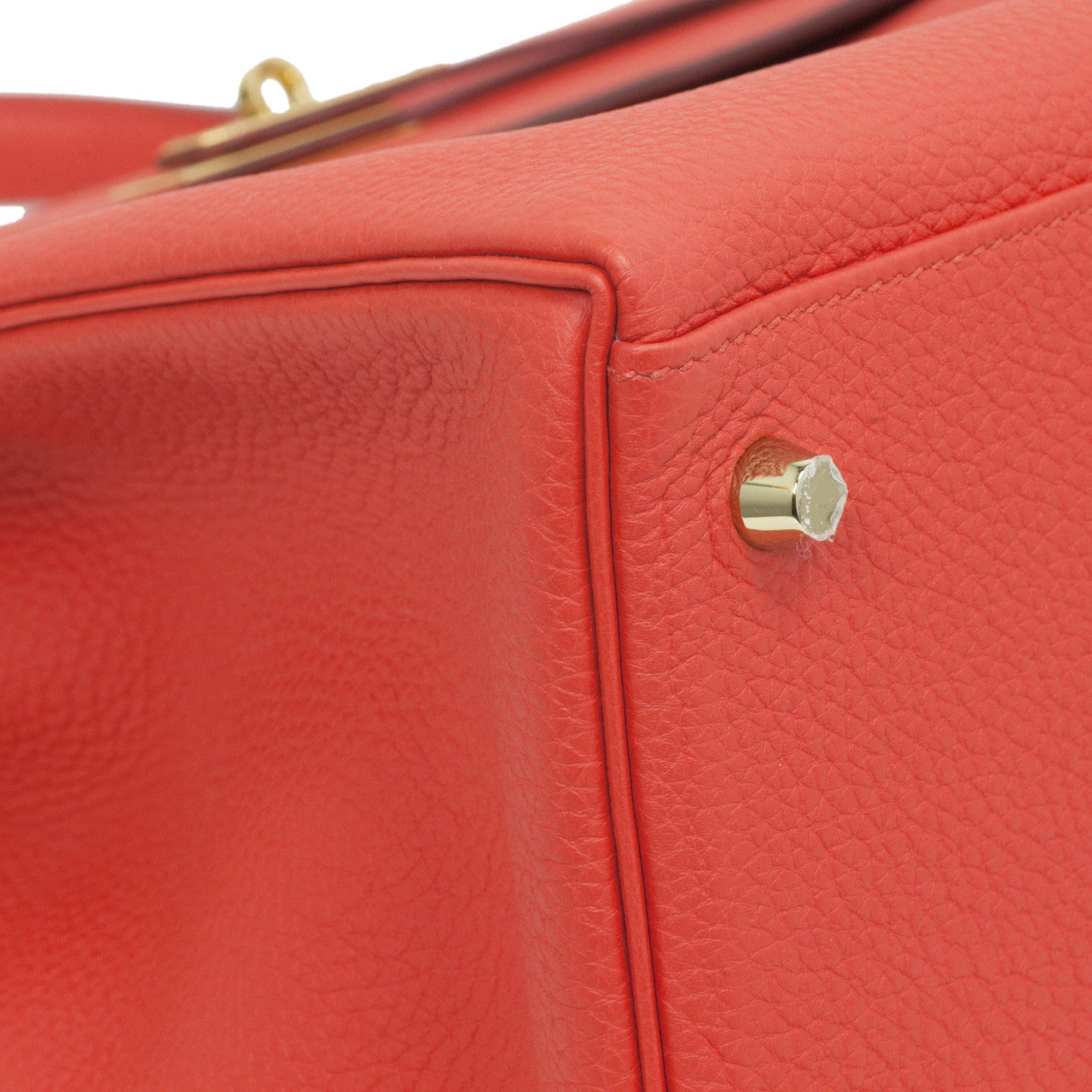Exclusive Hermes Capucine Togo Kelly 35 — Alternate View 10
