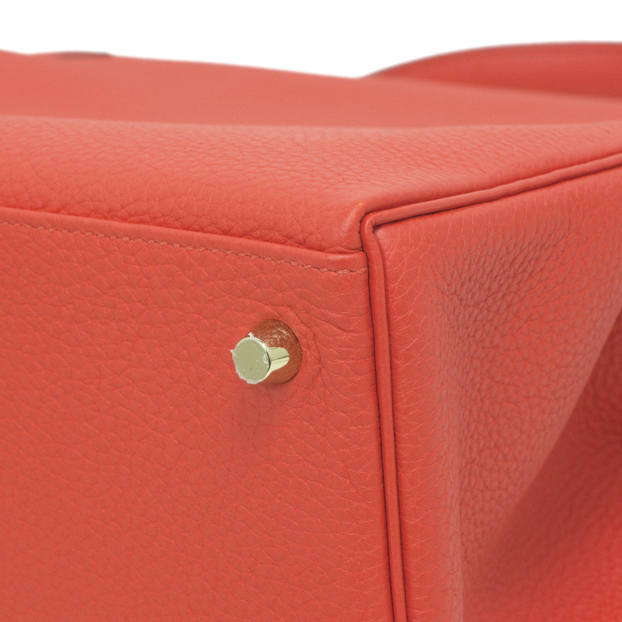 Exclusive Hermes Capucine Togo Kelly 35 — Alternate View 9