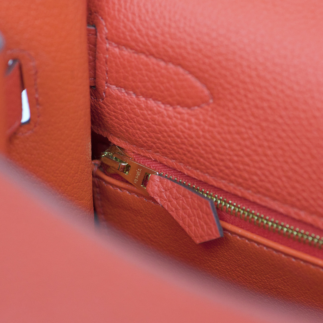 Exclusive Hermes Capucine Togo Kelly 35 — Alternate View 17