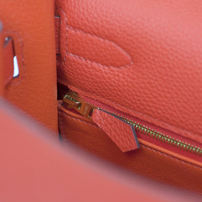 Exclusive Hermes Capucine Togo Kelly 35 — Alternate View 17