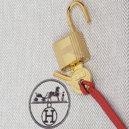 Exclusive Hermes Capucine Togo Kelly 35 — Alternate View 15