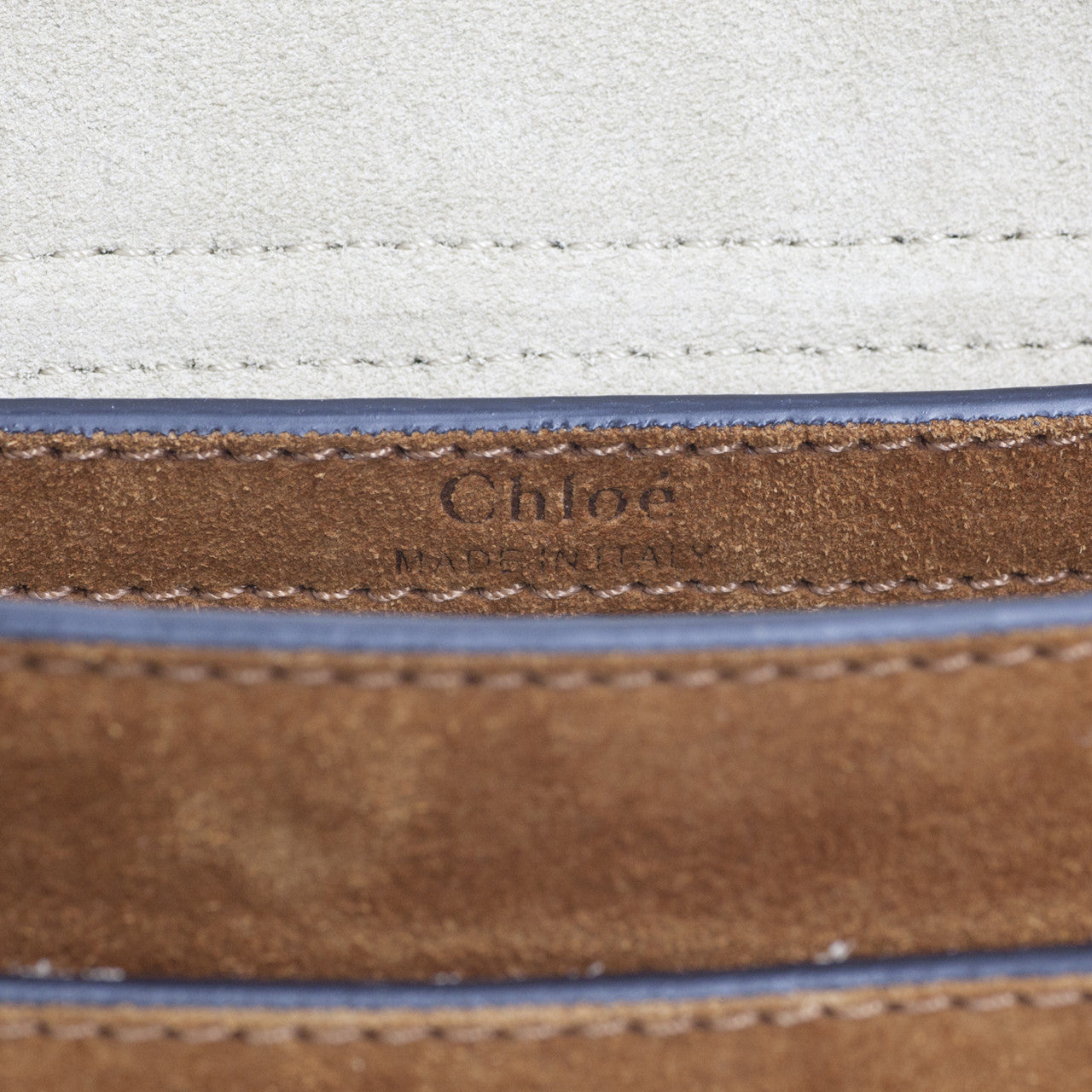 Exclusive Chloe Caramel Suede Small Hudson Bag — Alternate View 10