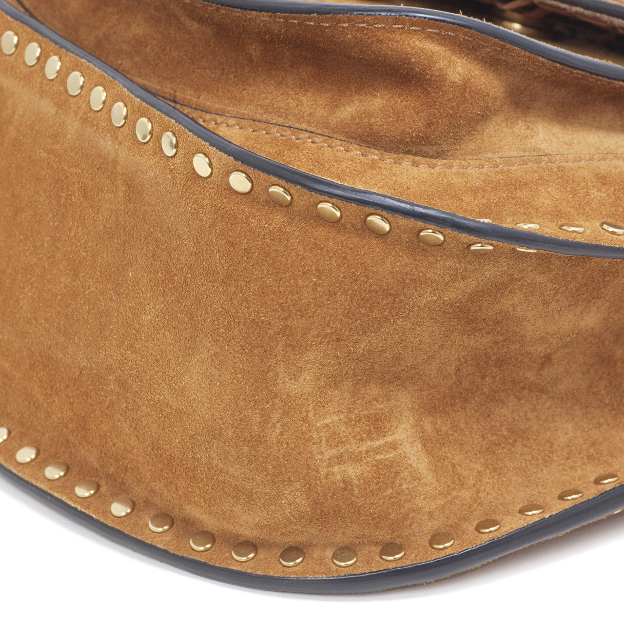 Exclusive Chloe Caramel Suede Small Hudson Bag — Alternate View 9