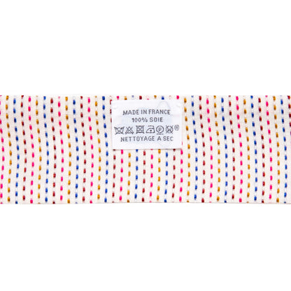 Exclusive Hermes Silk Chevaloscope Twilly — Back View