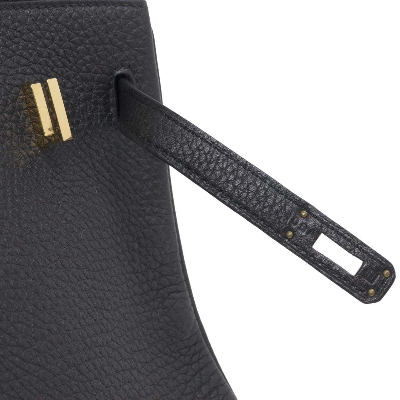 Exclusive Hermes Black Clemence Birkin 25 — Lifestyle View