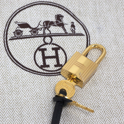 Exclusive Hermes Black Clemence Birkin 25 — Alternate View 13
