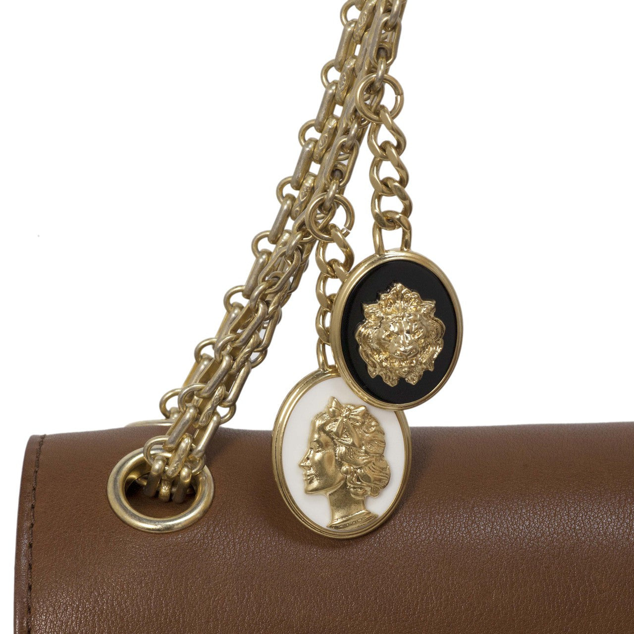 Exclusive Chanel Brown Smooth Leather 2.55 Nude Bag — Alternate View 7