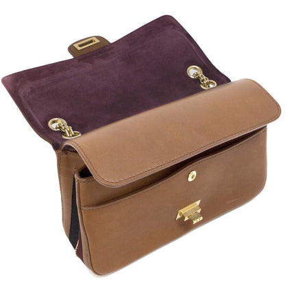 Exclusive Chanel Brown Smooth Leather 2.55 Nude Bag — Alternate View 13