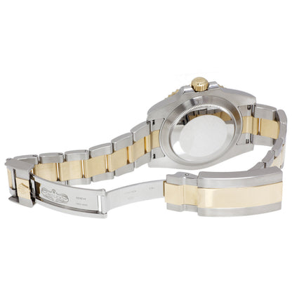 Exclusive Rolex 18K & Stainless Steel Submariner 116613 — Back View