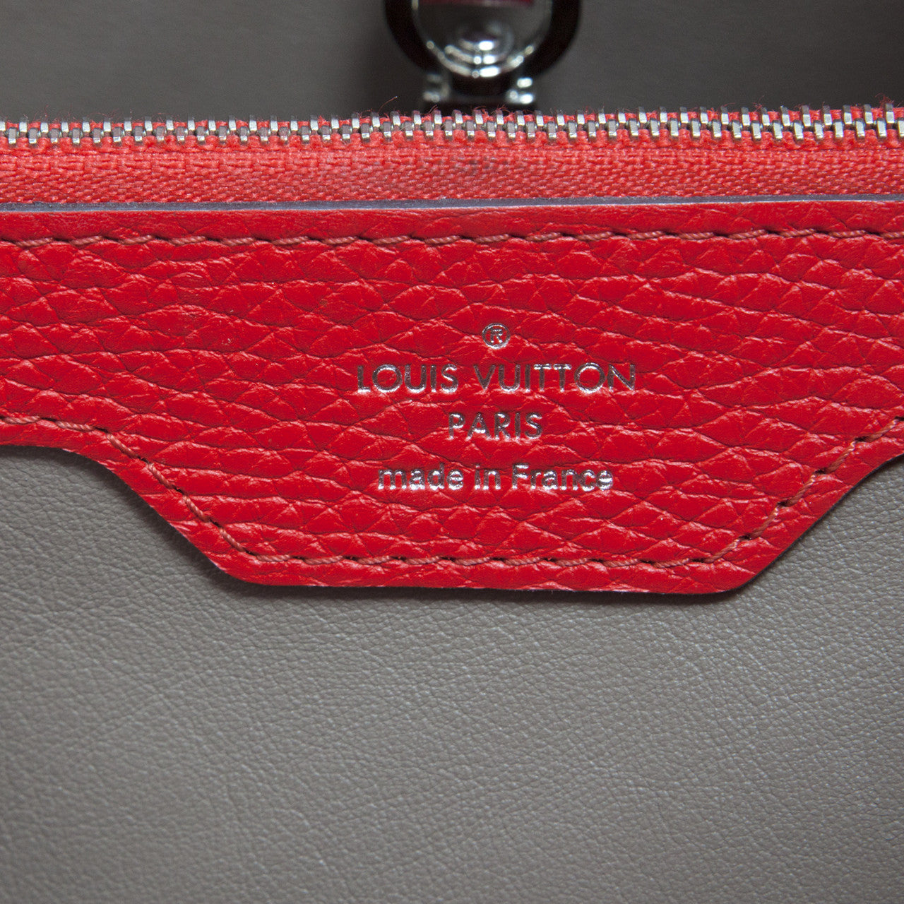 Exclusive Louis Vuitton Taurillon Leather Capucines  MM — Alternate View 8
