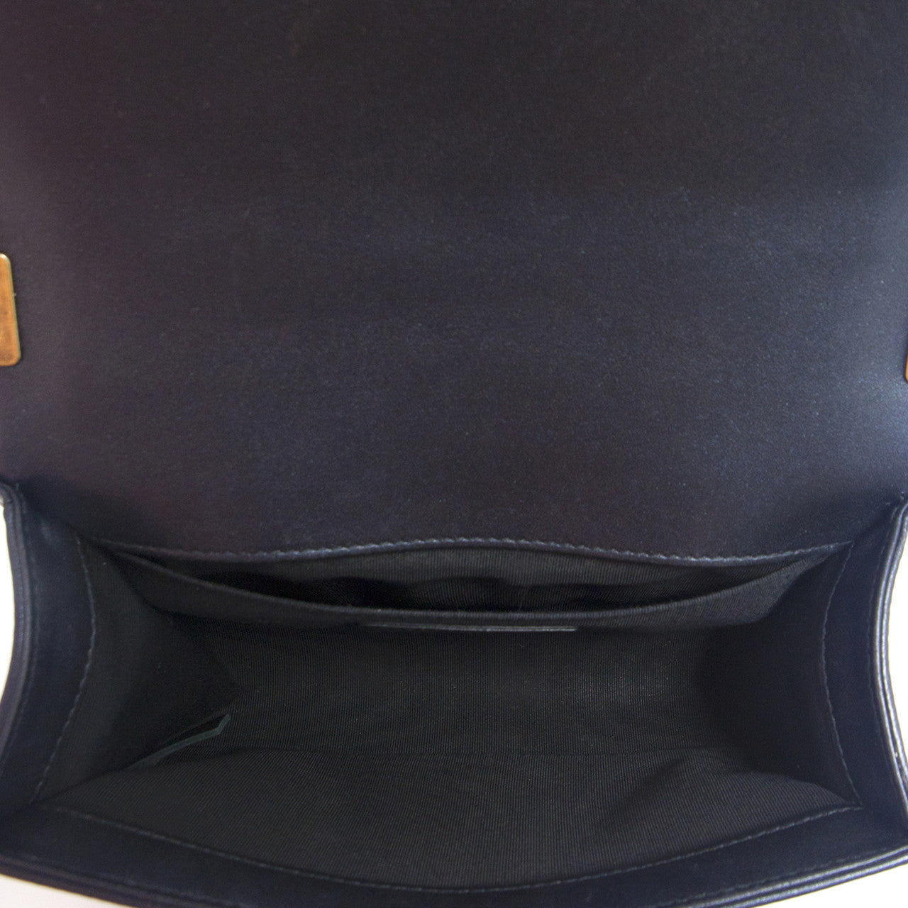 Exclusive Chanel Black Quilted Lambskin Small Boy Bag — Alternate View 10