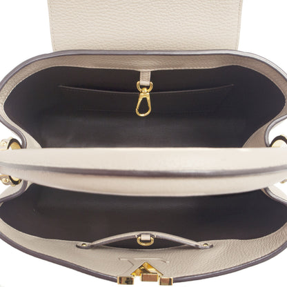 Exclusive Louis Vuitton Taurillon Leather Capucines MM — Side View
