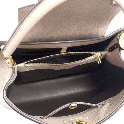 Exclusive Louis Vuitton Taurillon Leather Capucines MM — Top View