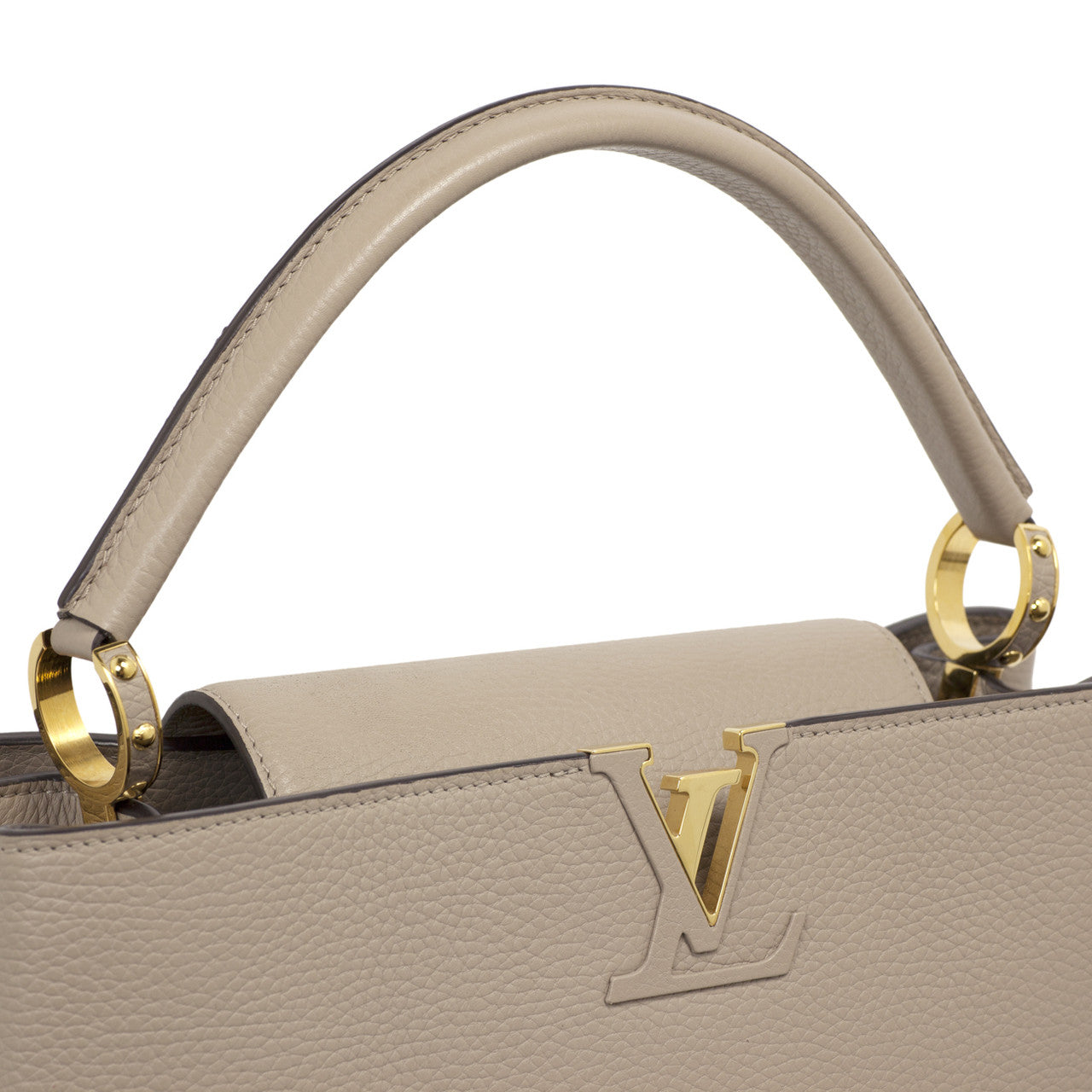 Exclusive Louis Vuitton Taurillon Leather Capucines MM — Alternate View 8