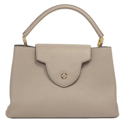 Exclusive Louis Vuitton Taurillon Leather Capucines MM — Lifestyle View