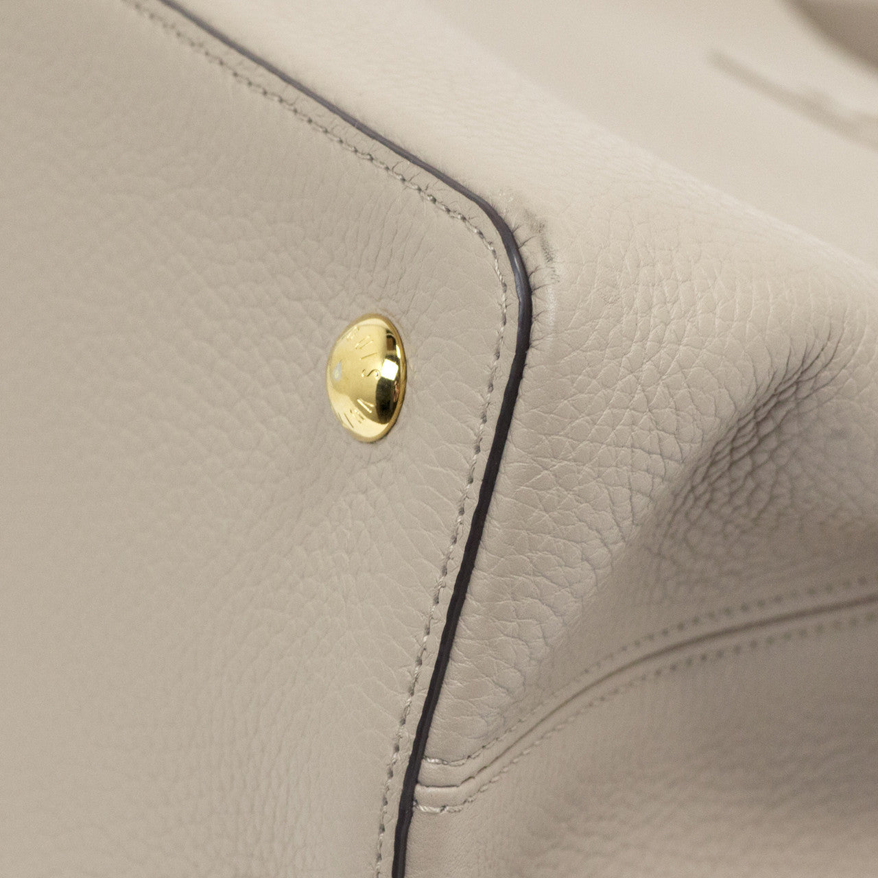 Exclusive Louis Vuitton Taurillon Leather Capucines MM — Alternate View 11
