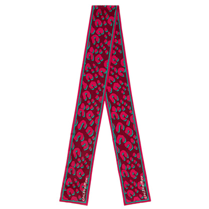 Exclusive Louis Vuitton Silk Leopard Bandeau — Front View