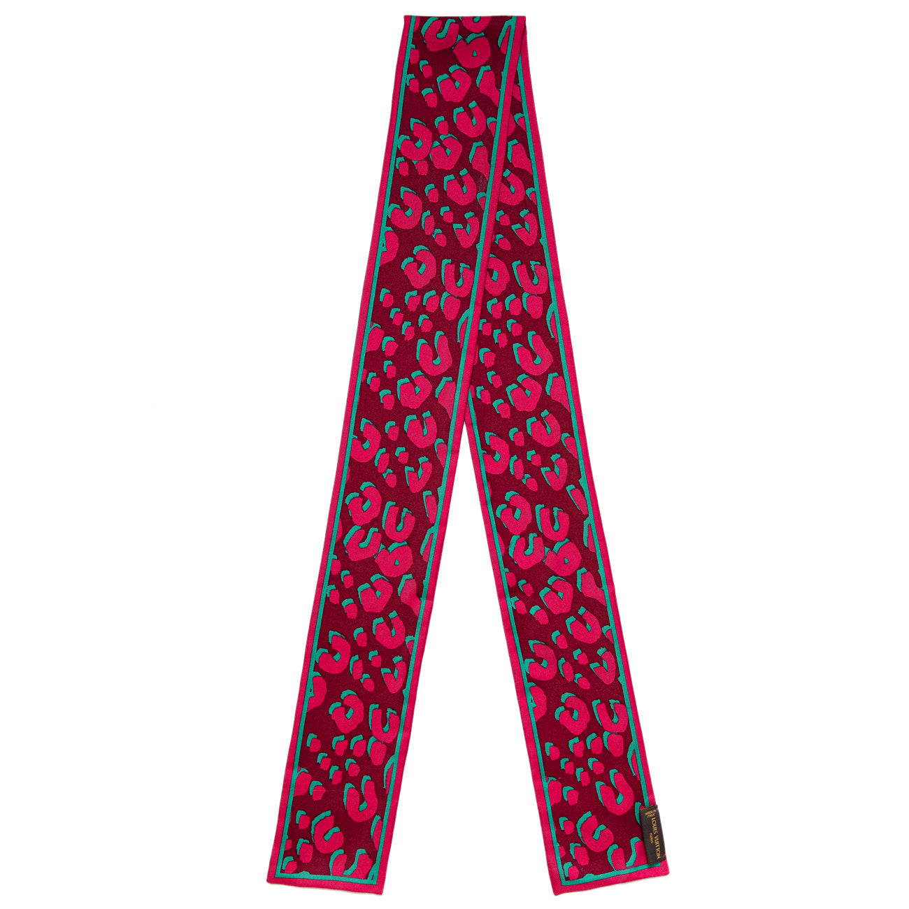 Exclusive Louis Vuitton Silk Leopard Bandeau — Side View
