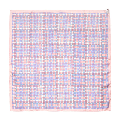Exclusive Hermes Silk Bolduc au Carre Scarf 90 — Back View