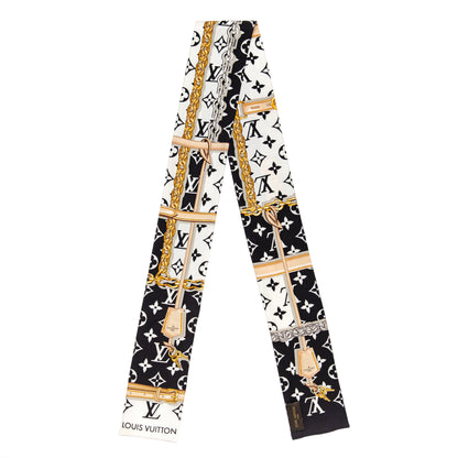 Exclusive Louis Vuitton Silk Monogram Confidential Bandeau — Front View
