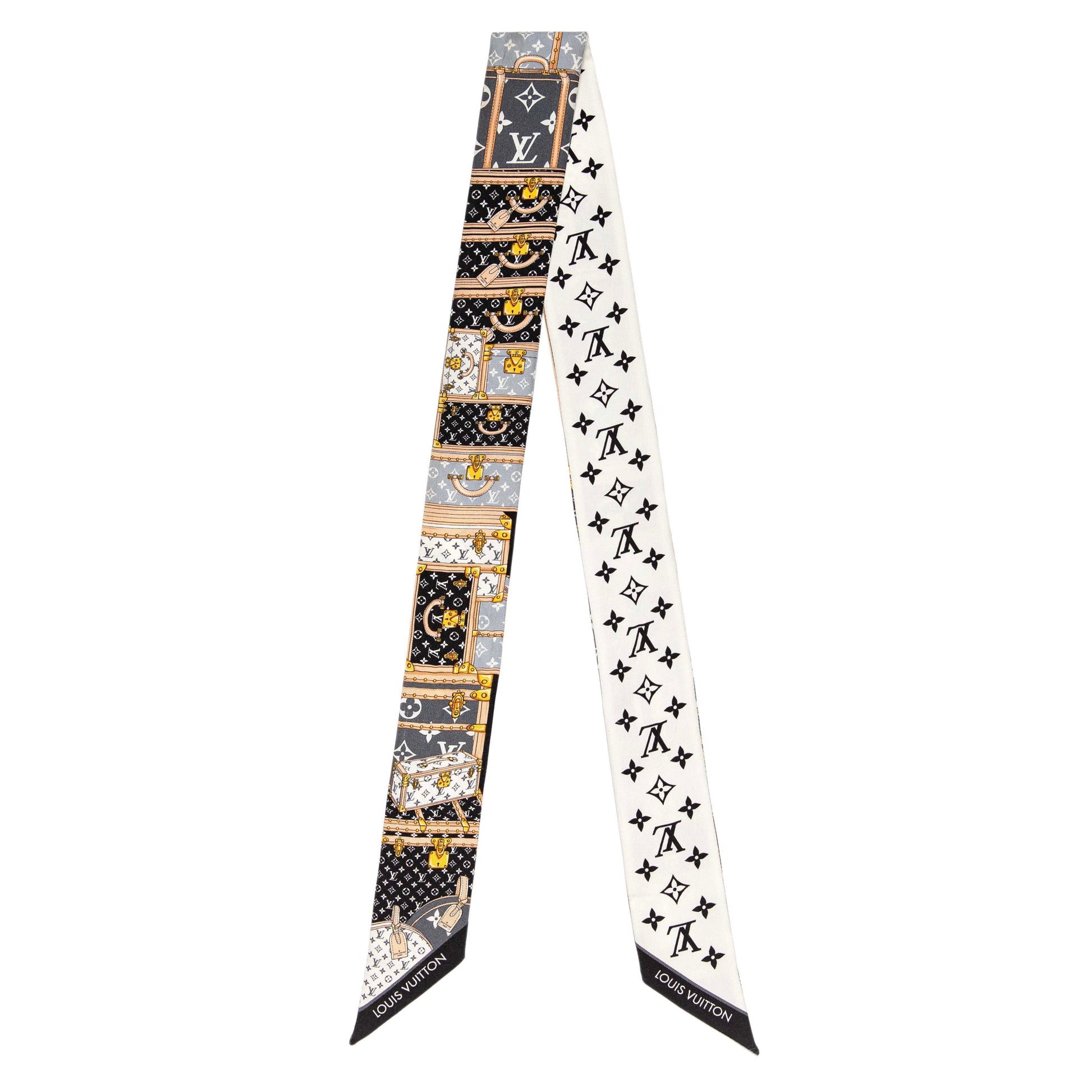 Exclusive Louis Vuitton Silk Let's Go BB Bandeau — Front View