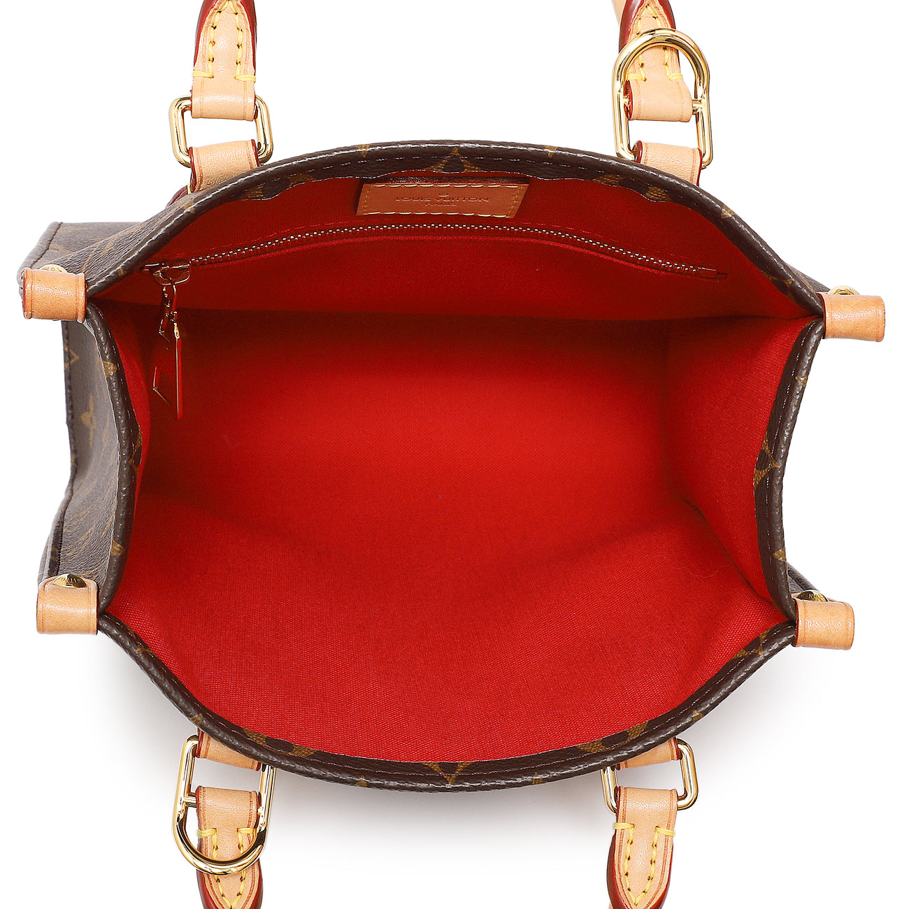 Exclusive Louis Vuitton Monogram Sac Plat BB — Top View