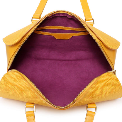 Exclusive Louis Vuitton Yellow Epi Soufflot — Top View