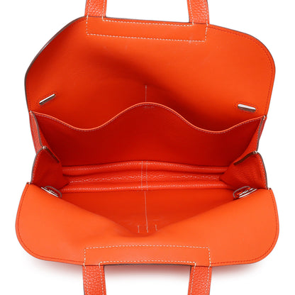 Exclusive Hermes Feu Clemence Halzan 31 — Alternate View 9