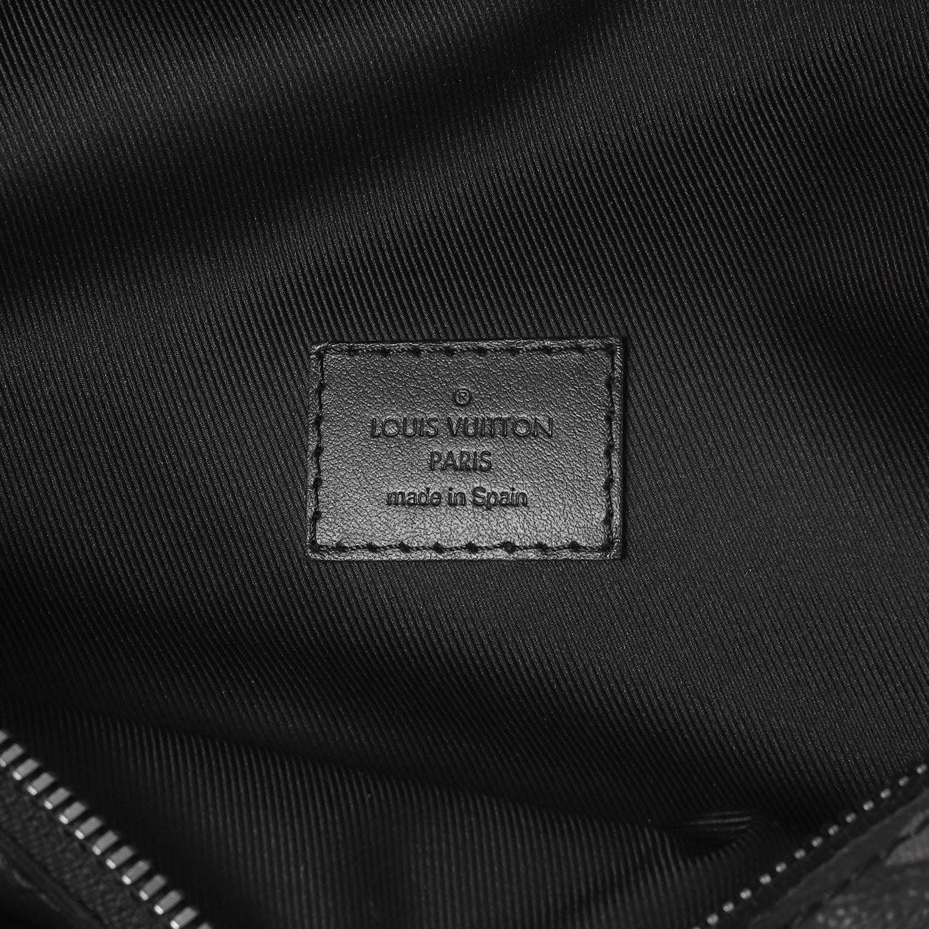 Exclusive Louis Vuitton Monogram Eclipse Discovery Bumbag — Detail View