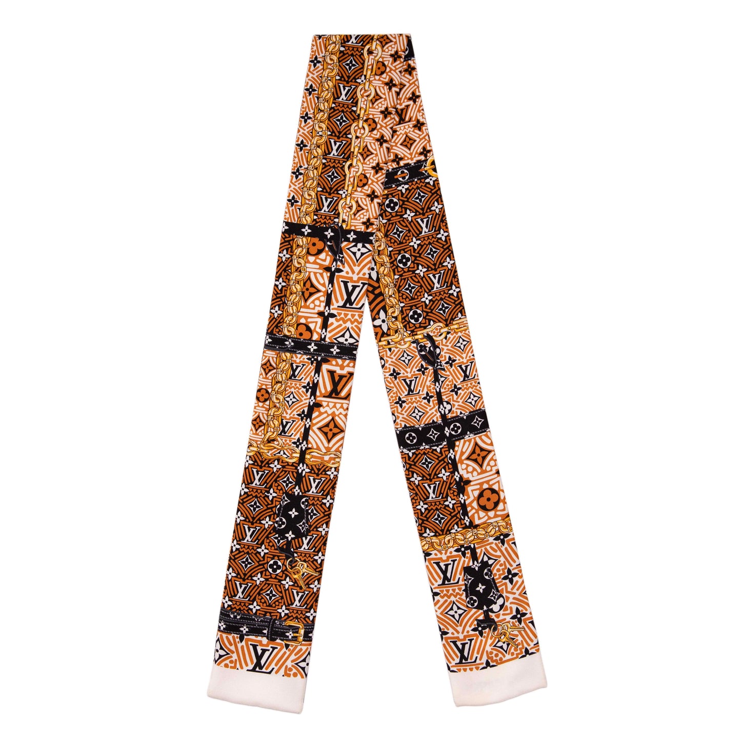 Exclusive Louis Vuitton Silk Bandeau — Side View