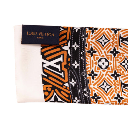 Exclusive Louis Vuitton Silk Bandeau — Back View
