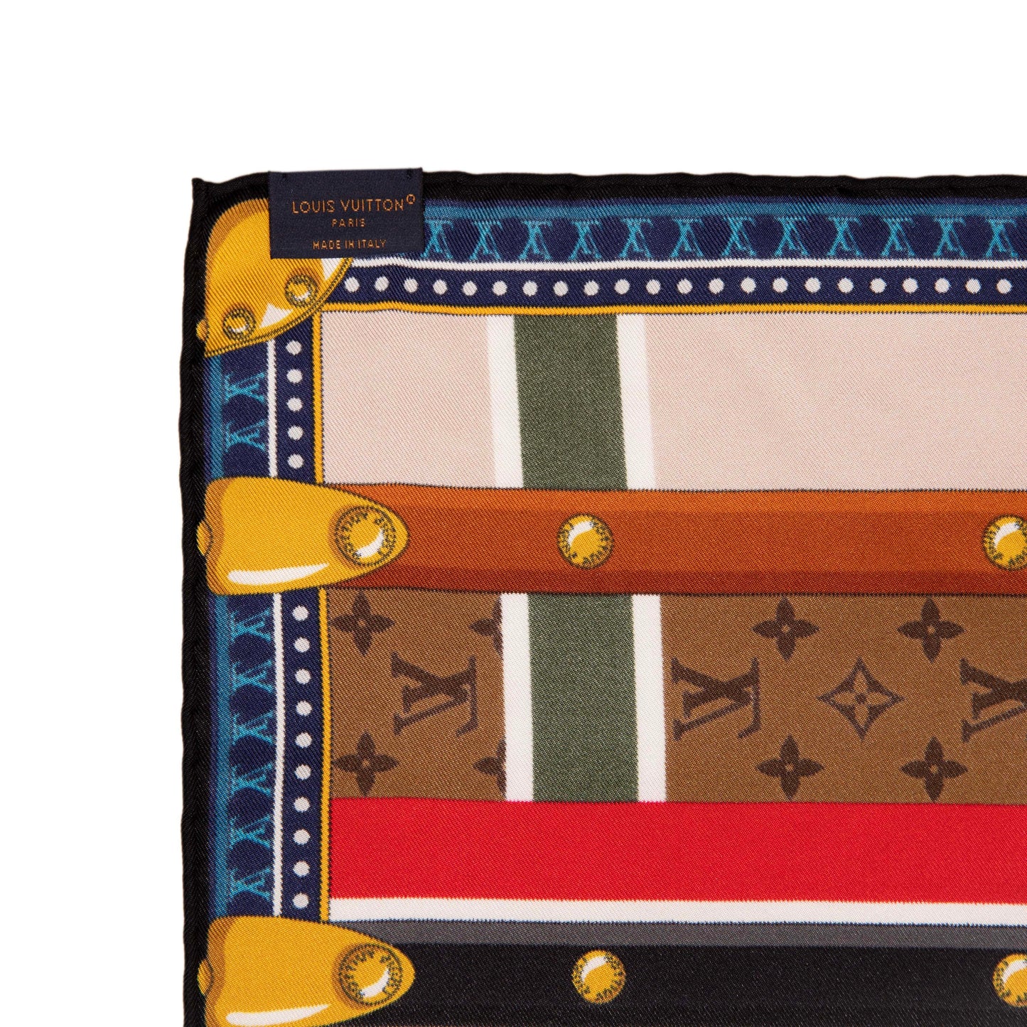 Exclusive Louis Vuitton Silk Trunk In Love Square 45 — Top View