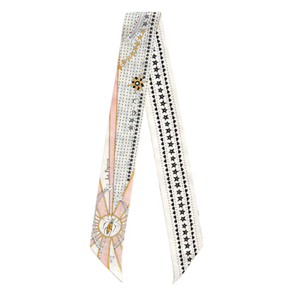 Exclusive Christian Dior Silk La Papesse Tarot Mitzah — Front View