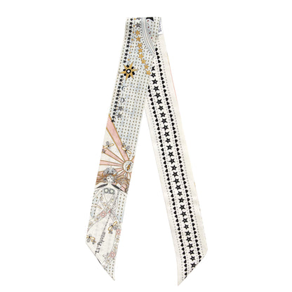 Exclusive Christian Dior Silk La Papesse Tarot Mitzah — Side View
