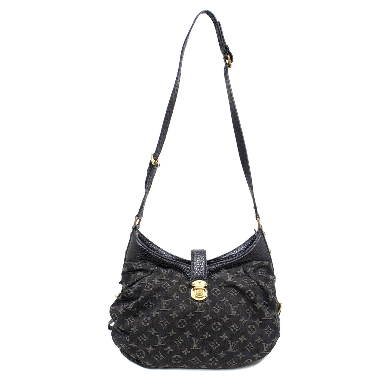 Exclusive Louis Vuitton Denim Mahina XS — Front View