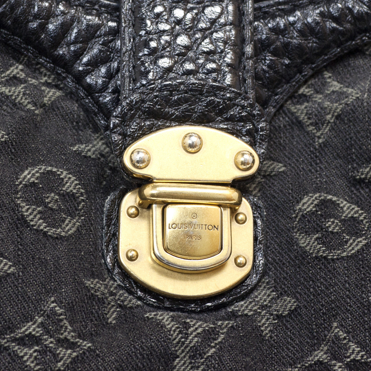 Exclusive Louis Vuitton Denim Mahina XS — Back View