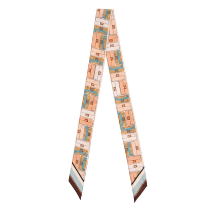 Exclusive Fendi Silk Wrappy Bandeau — Side View