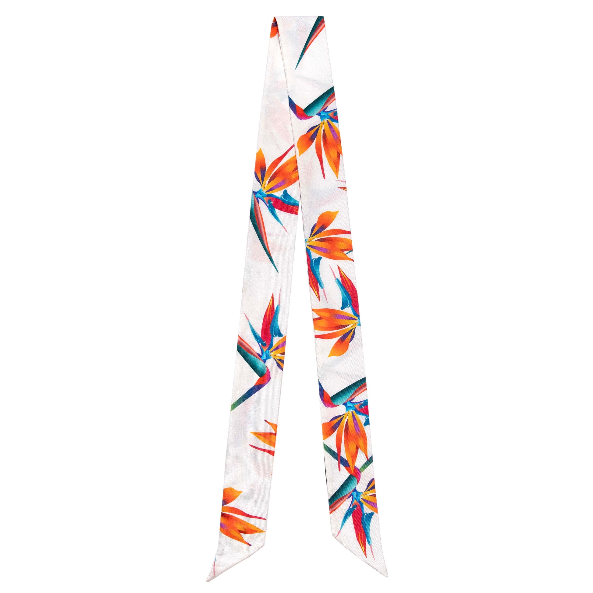 Exclusive Fendi Silk Crystal Wrappy Scarf — Side View