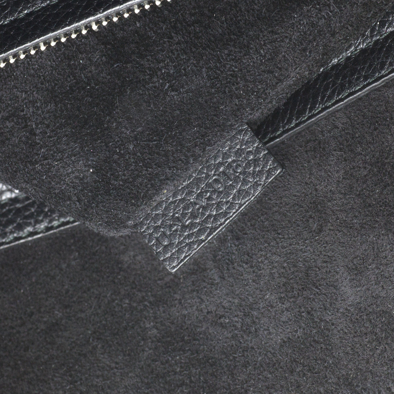 Exclusive Celine Black Grained Calfskin Medium Phantom Luggage Tote — Alternate View 7