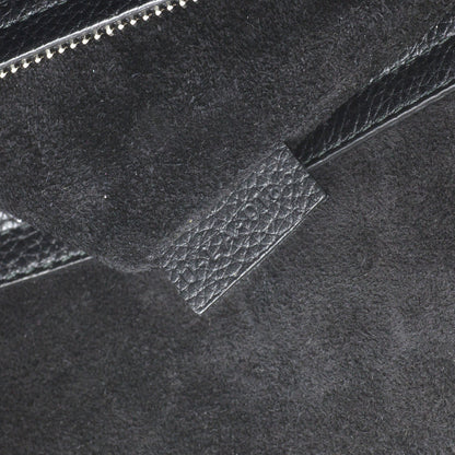 Exclusive Celine Black Grained Calfskin Medium Phantom Luggage Tote — Alternate View 7