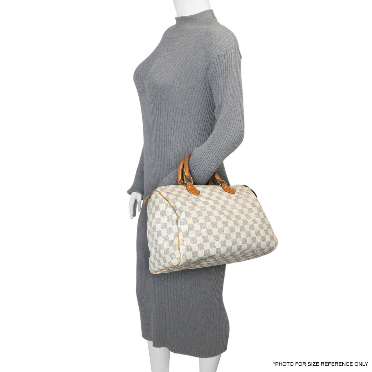 Exclusive Louis Vuitton Damier Azur Speedy 30 — Alternate View 10