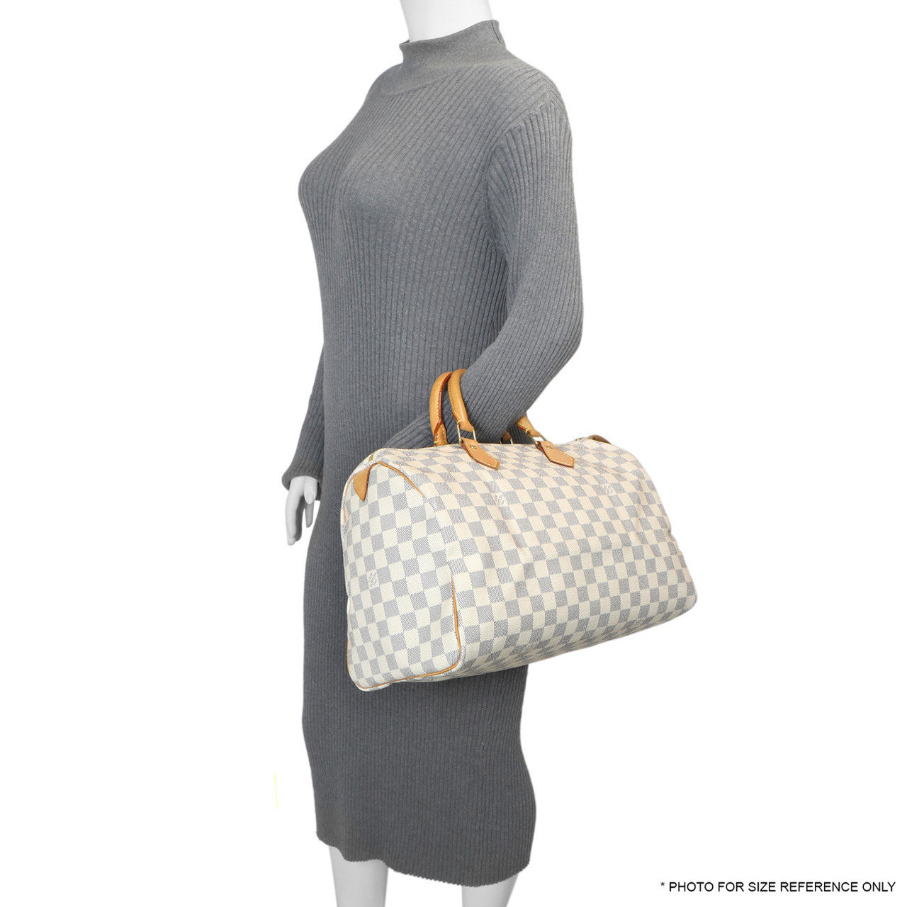 Exclusive Louis Vuitton Damier Azur Speedy 35 — Alternate View 14